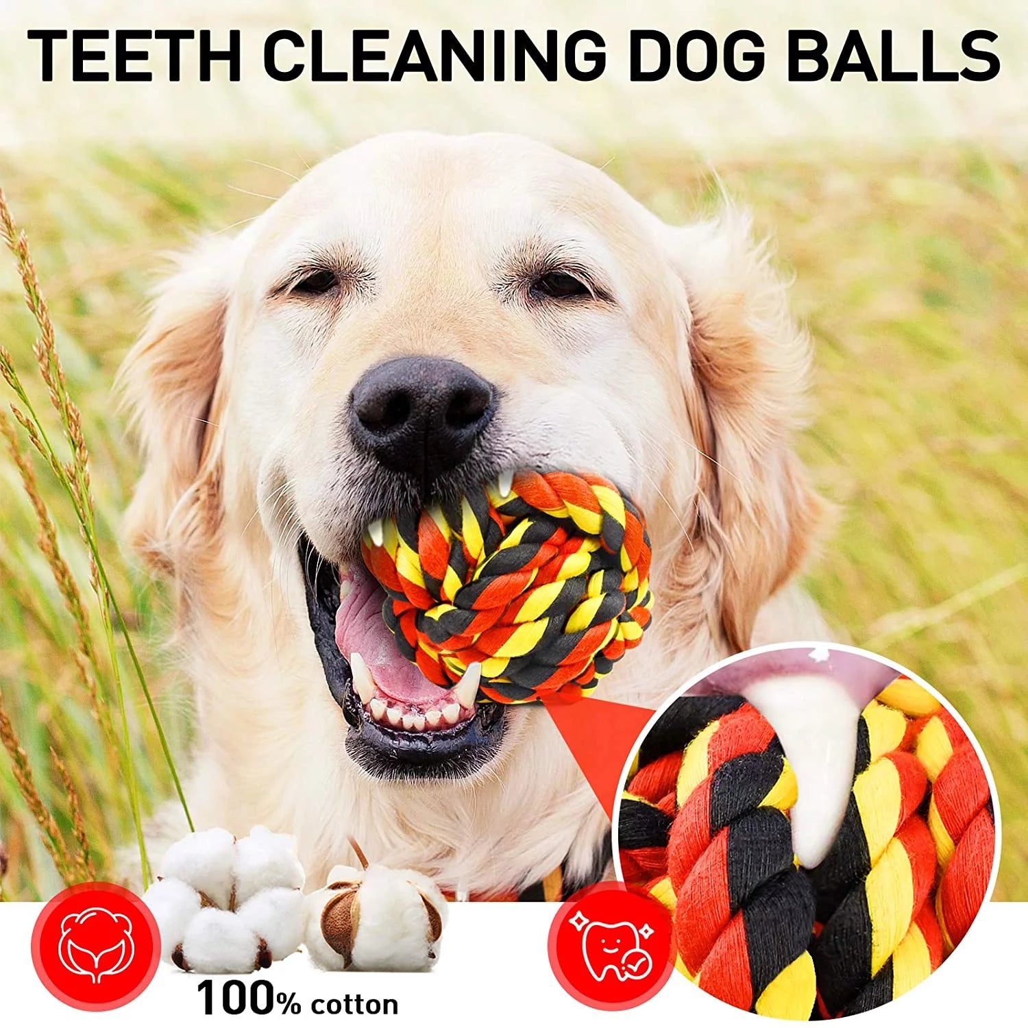 XL Dog Chew Toys for Aggressive Chewers Large Breed, 14 Pack Tough Indestructible Dog Toys , Durable Puppy Chew Toys for Teething, Heavy Duty Cotton Dog Rope Toys for Large Dogs